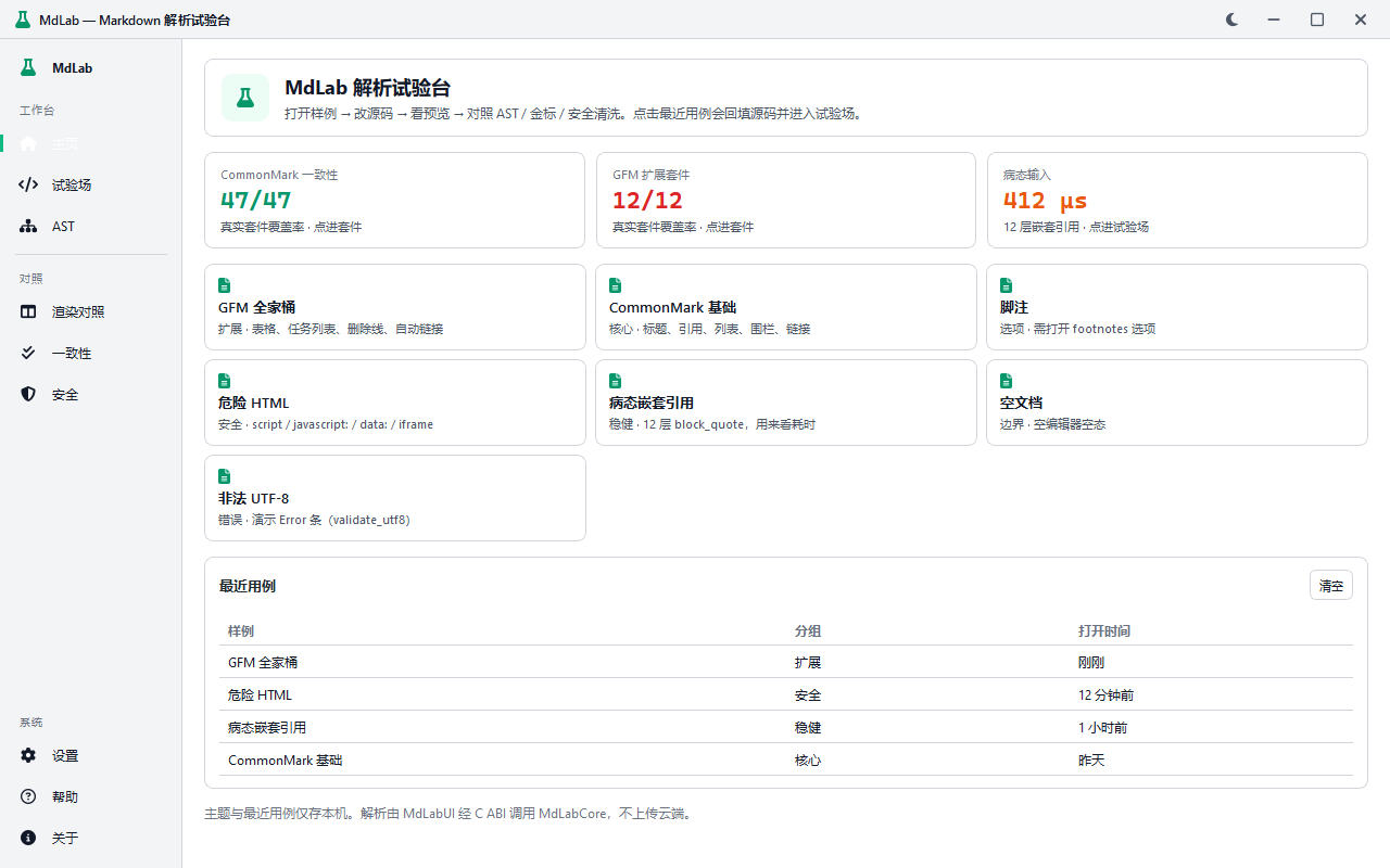 MdLab 主页
